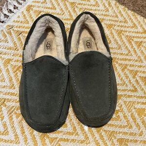 UGG Men's Ascot Suede Slip-On Moccasins - Dark Gray